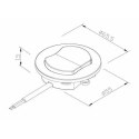 Włącznik meblowy srebrny wpuszczany fi65 230V 2,5A_1