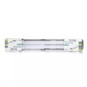 Oprawa Hermetyczna LED V-TAC PC/PC 2x120cm (2 x 18W) (Tuby LED w zestawie) VT-12023 6400K 3400lm