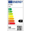 Projektor LED V-TAC 50W SAMSUNG CHIP Czujnik Ruchu Funkcja Cut-OFF Biały VT-50-S-W 3000K 4000lm 5 Lat Gwarancji