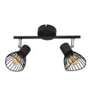 Lampa ścienna FLY czarna 2x40W E14 Candellux 92-61898