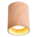 Lampa sufitowa TUBA drewniana Candellux 2277165