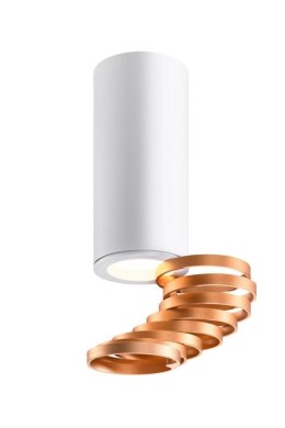 Lampa sufitowa TUBA złoty/biały Candellux 2276076