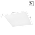 ALGINE PANEL BACKLIGHT 40W 230V 600x600x25 BIAŁY BARWA NEUTRALNA