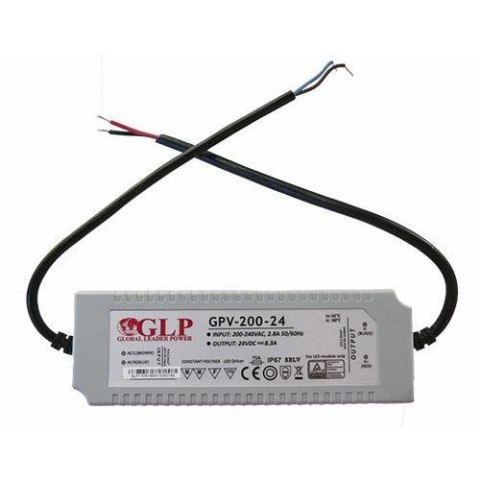 Zasilacz GLP 24V 200W GPV-200-24 IP67