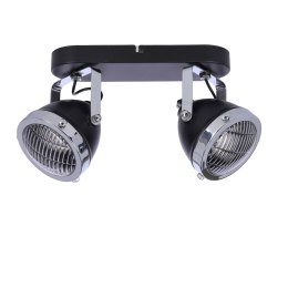 Lampa sufitowa CRAZY 2xGU10 czarna Candellux 92-13309