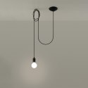 Lampa wisząca EDISON 1xE27 LONG czarna_2