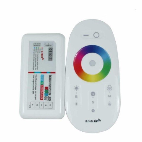 Kontroler LED RGBW RF 10A 120W 12V Dotykowy Biały 2,4GHz Wireless