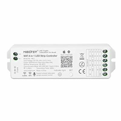 Kontroler LED RGBWW RF 5-in-1 WL5 Wi-Fi 8 Strefowy 2,4GHz MI-Light 