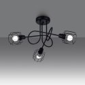 Lampa sufitowa BELUCI 3xE14 czarna_2