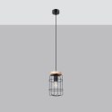 Lampa wiszaca GOTTO 1xE27 czarna_1