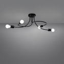 Lampa sufitowa LEVAR 4xE27 czarna_2