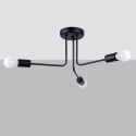 Lampa sufitowa NORAH 3xE27 czarna_1