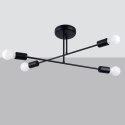 Lampa sufitowa NORAH 4xE27 czarna_1