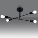 Lampa sufitowa NORAH 4xE27 czarna_2