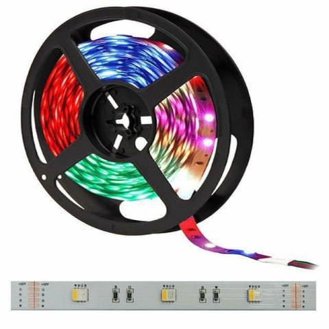 Taśma LED 12VDC 30 LED 5050 4-chip 7,2W RGBNW IP20 RGB+4000K