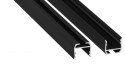 Profil LED LUMINES typ axel czarny lakierowany 2,02 m Profil LED LUMINES typ axel czarny lakierowany 2,02 m