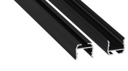Profil LED LUMINES typ axel czarny lakierowany 2,02 m