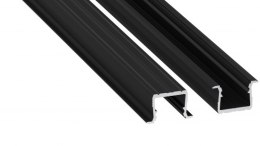 Profil LED LUMINES typ axin czarny anodowany 2,02 m