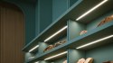 Profil LED LUMINES typ axin czarny anodowany 2,02 m Profil LED LUMINES typ axin czarny anodowany 2,02 m